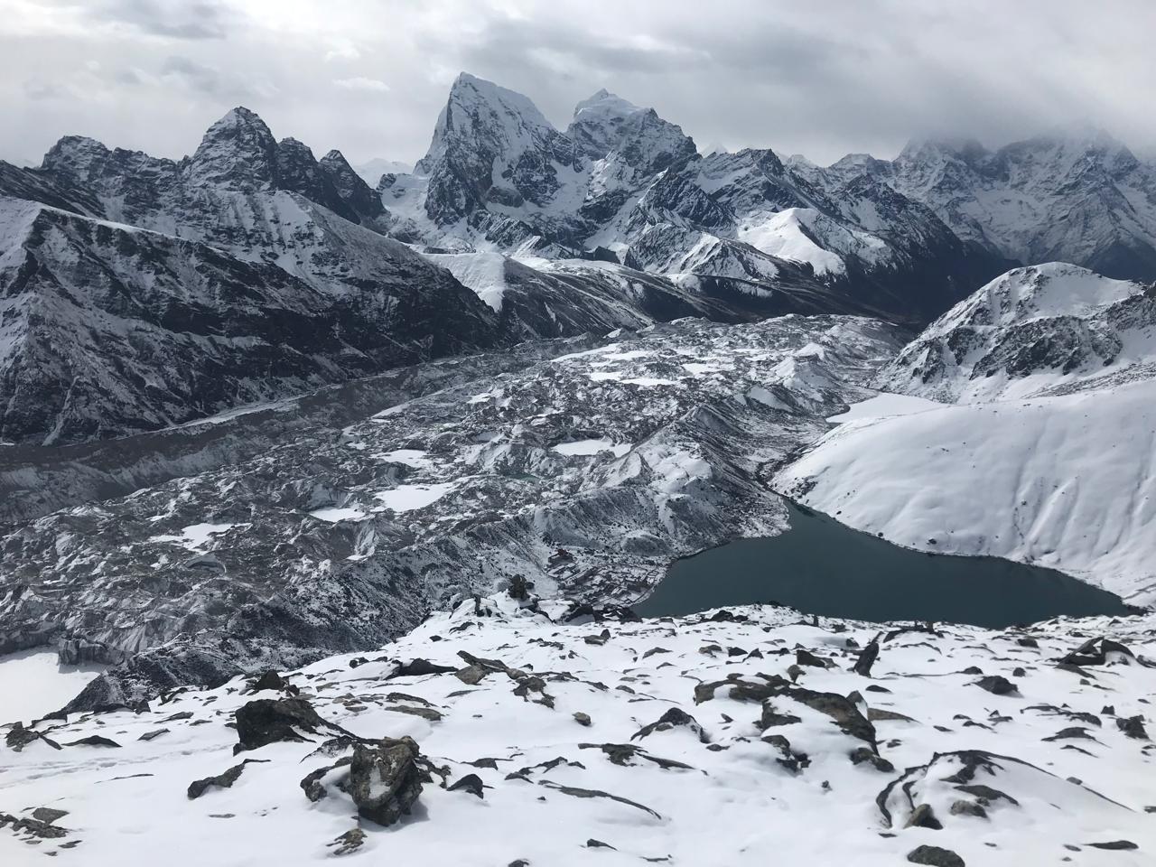 Khumbu glacier view
